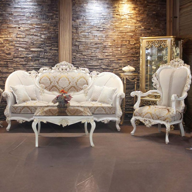 چیدمان منزل با مبلمان استیل