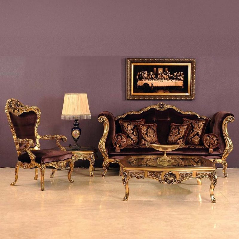 چیدمان منزل با مبلمان استیل