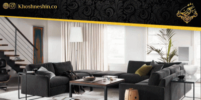 راهنمای چیدمان مبل در پذیرایی مربع