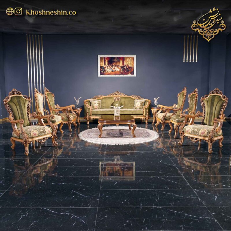 مبلمان استیل مدل ژاکلین