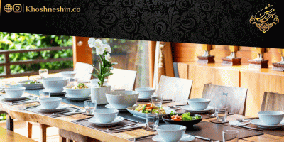 اصول چیدمان سرویس ناهارخوری