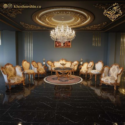 مبلمان استیل مدل قاهره