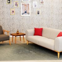 مبل مینیمال چوبی