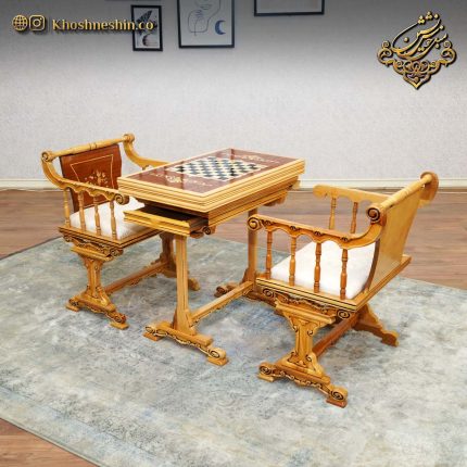 میز شطرنج و تخته نرد