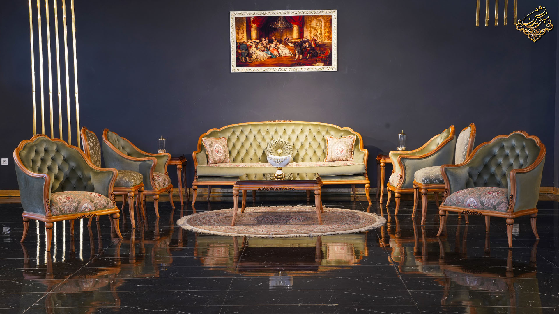 مبل کلاسیک لاکچری