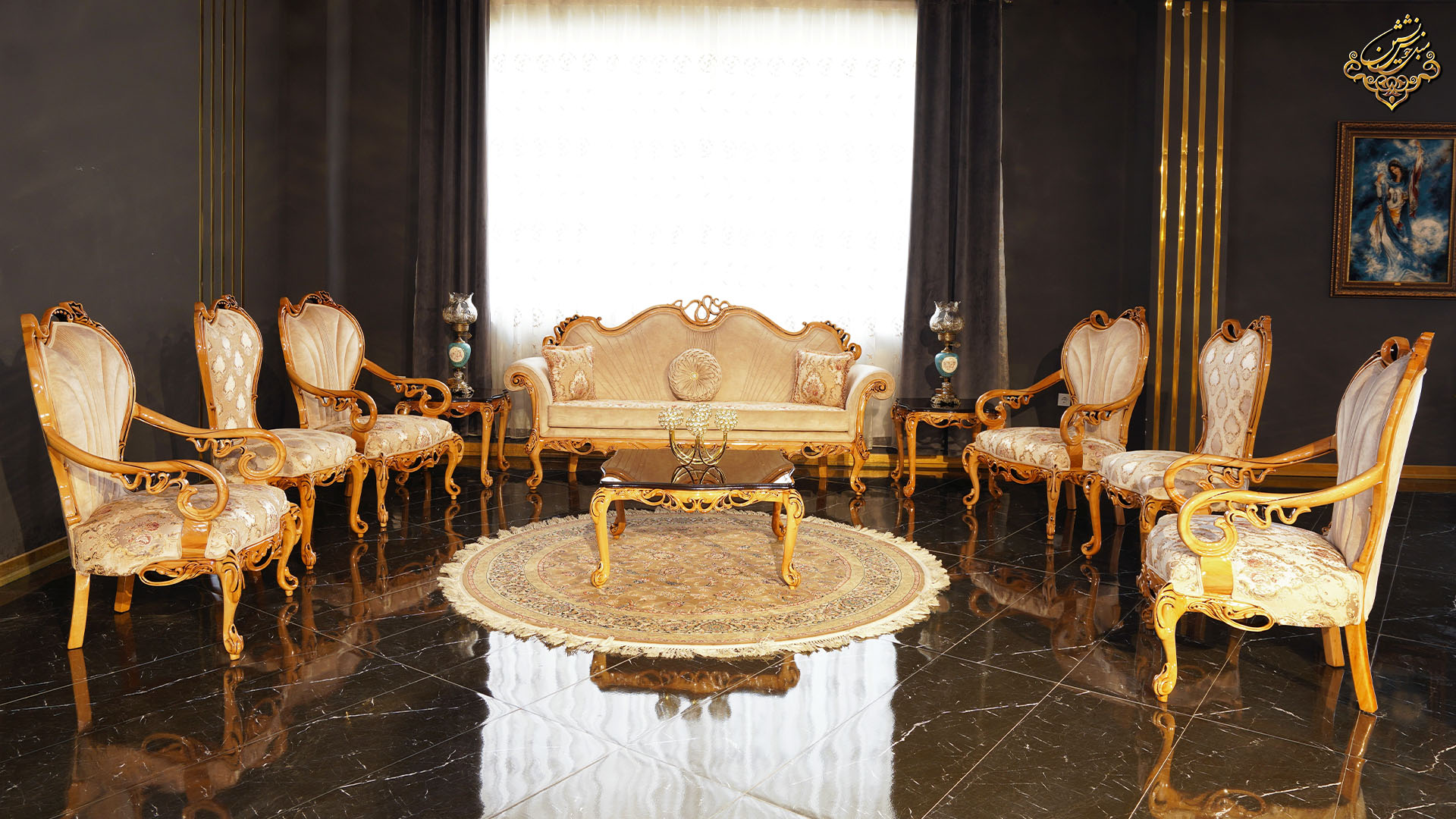 مبل کلاسیک لاکچری