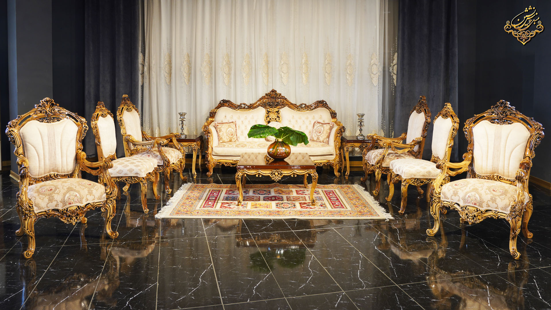 مبل سلطنتی لوکس اقتصادی