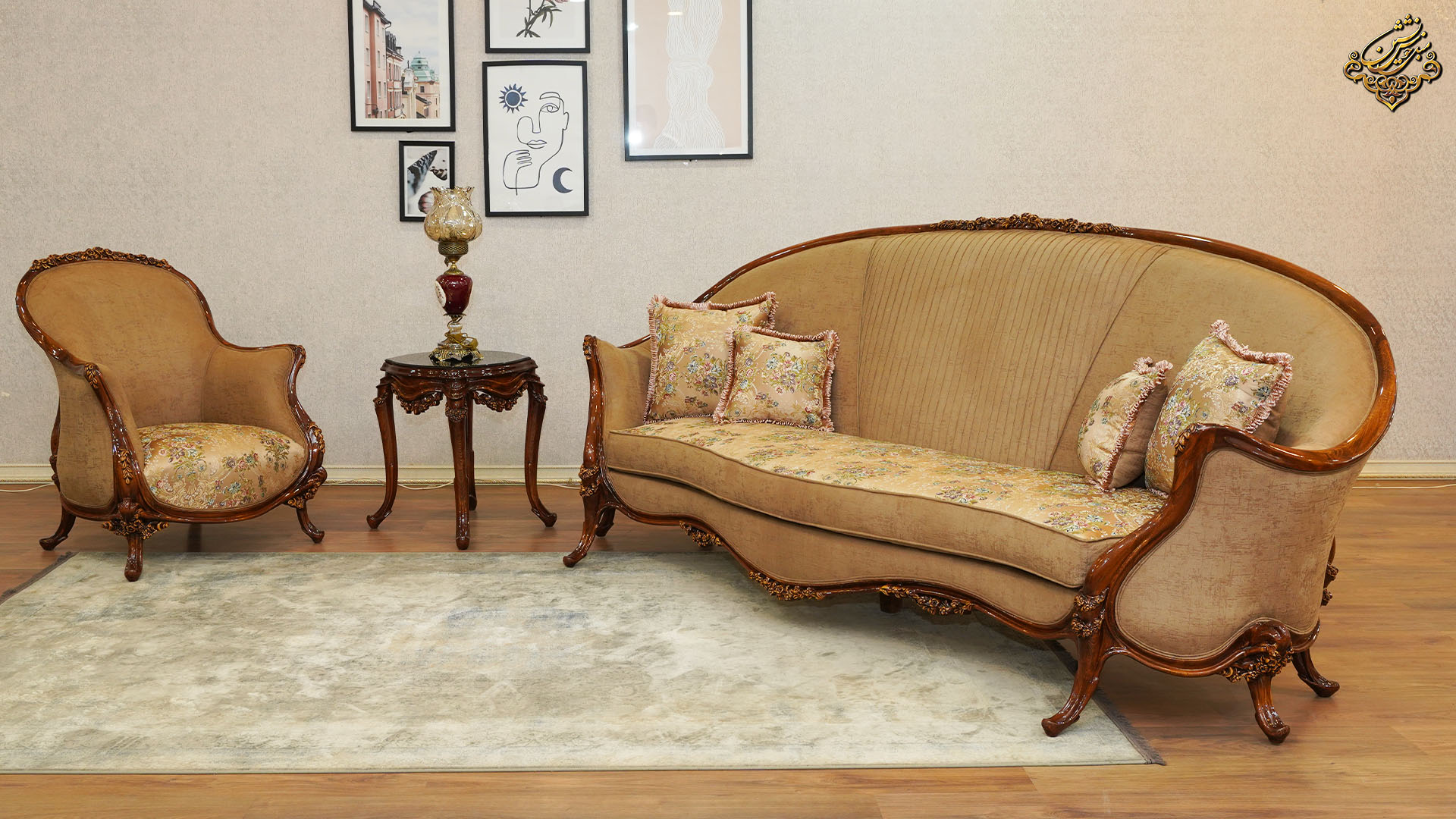 رنگ ترند برای مبل کلاسیک