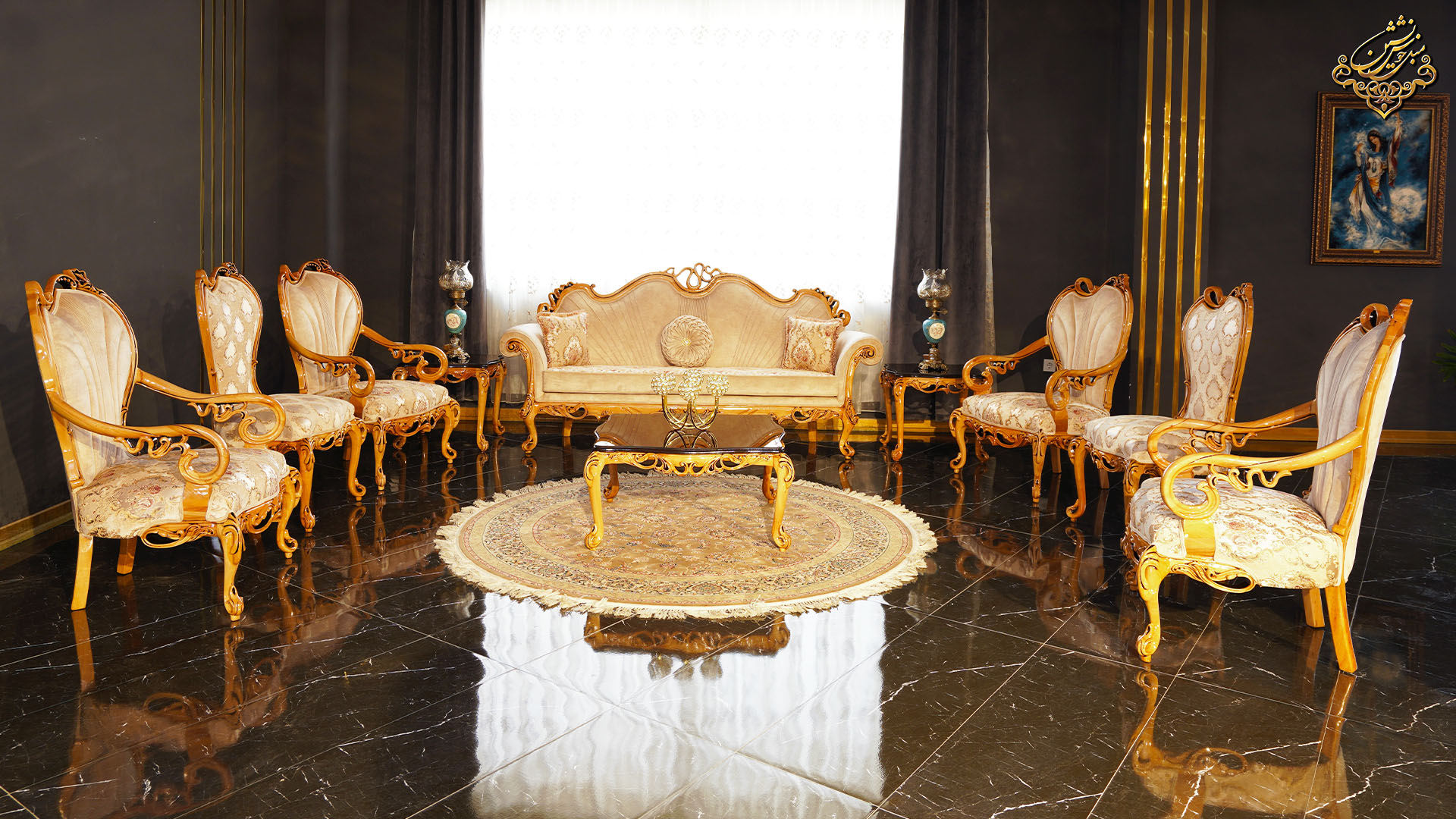 مبل سلطنتی لوکس اقتصادی