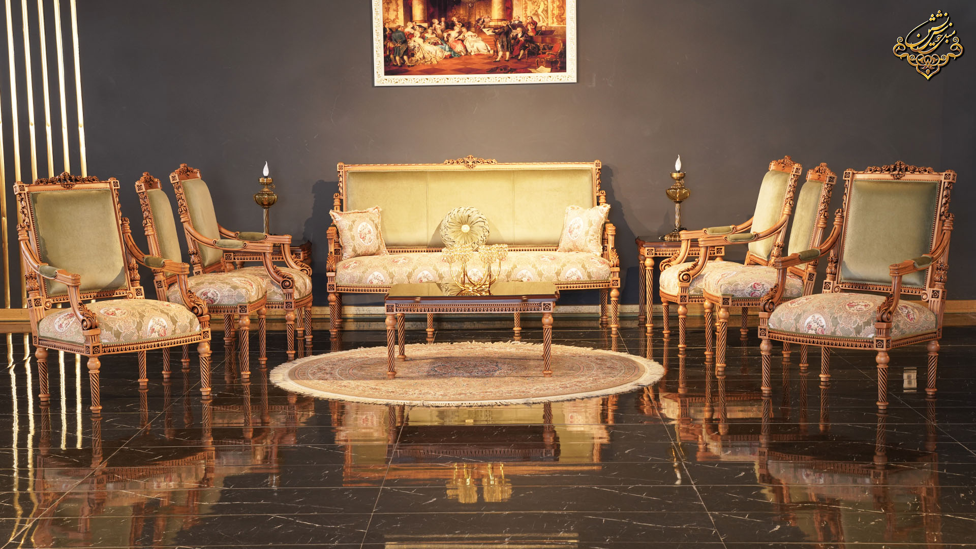 مبل سلطنتی لوکس اقتصادی