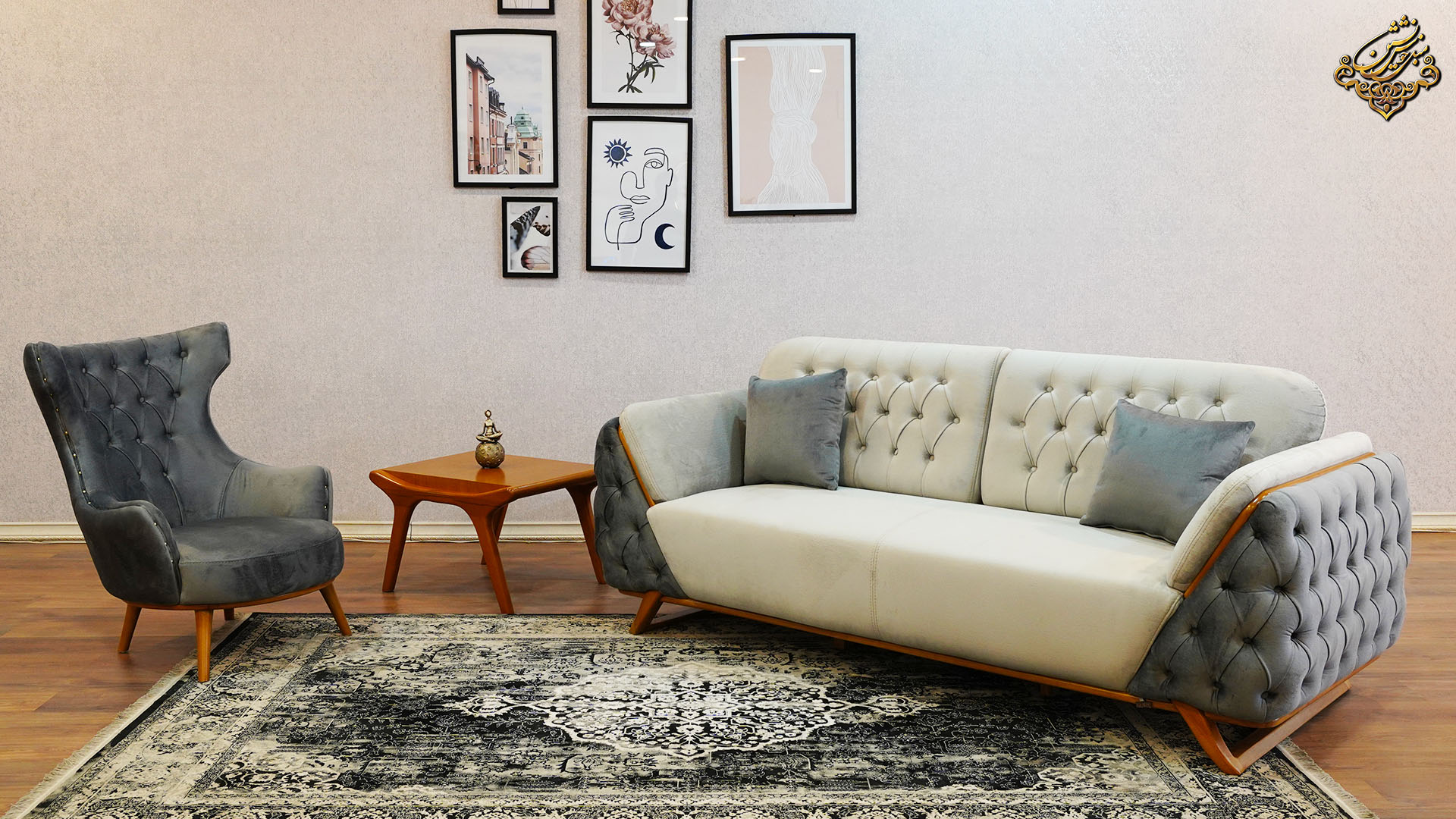 چیدمان مبل چستر