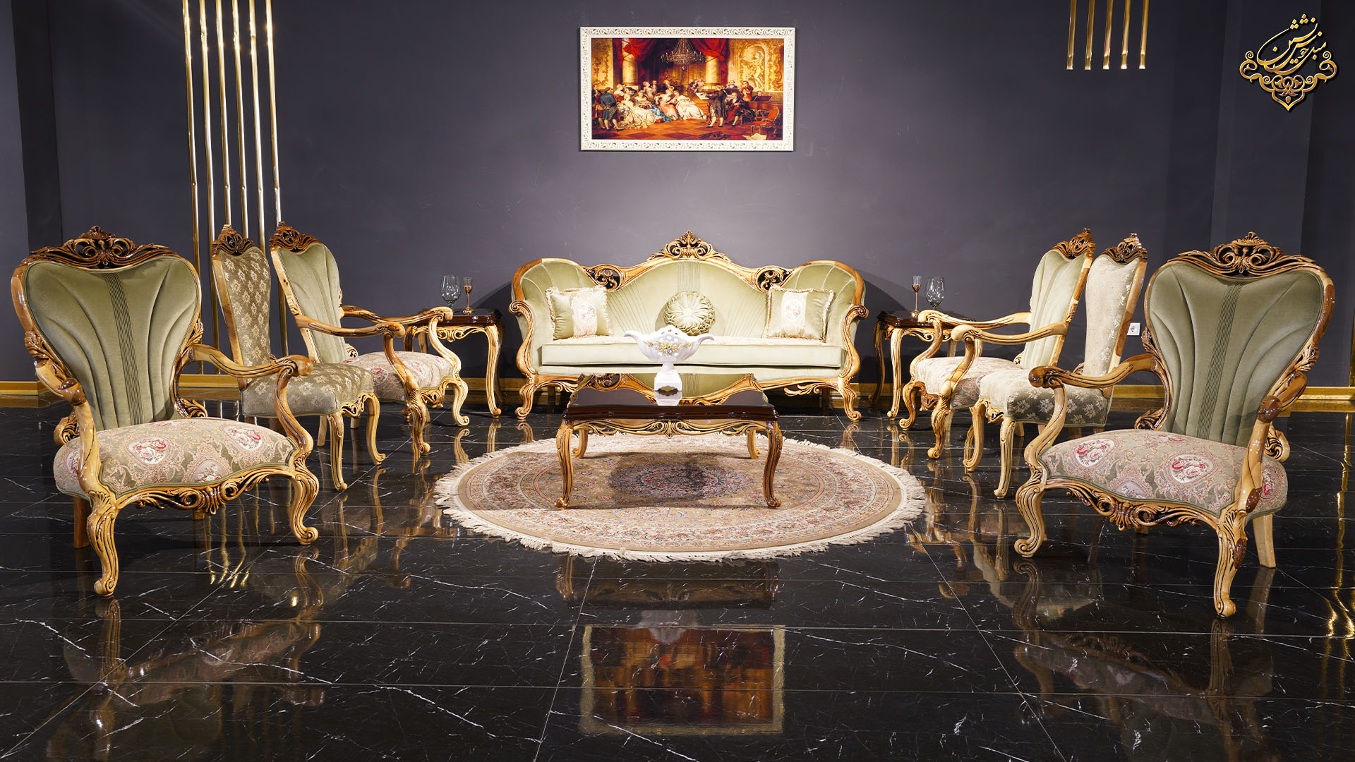 مبل سلطنتی لوکس اقتصادی