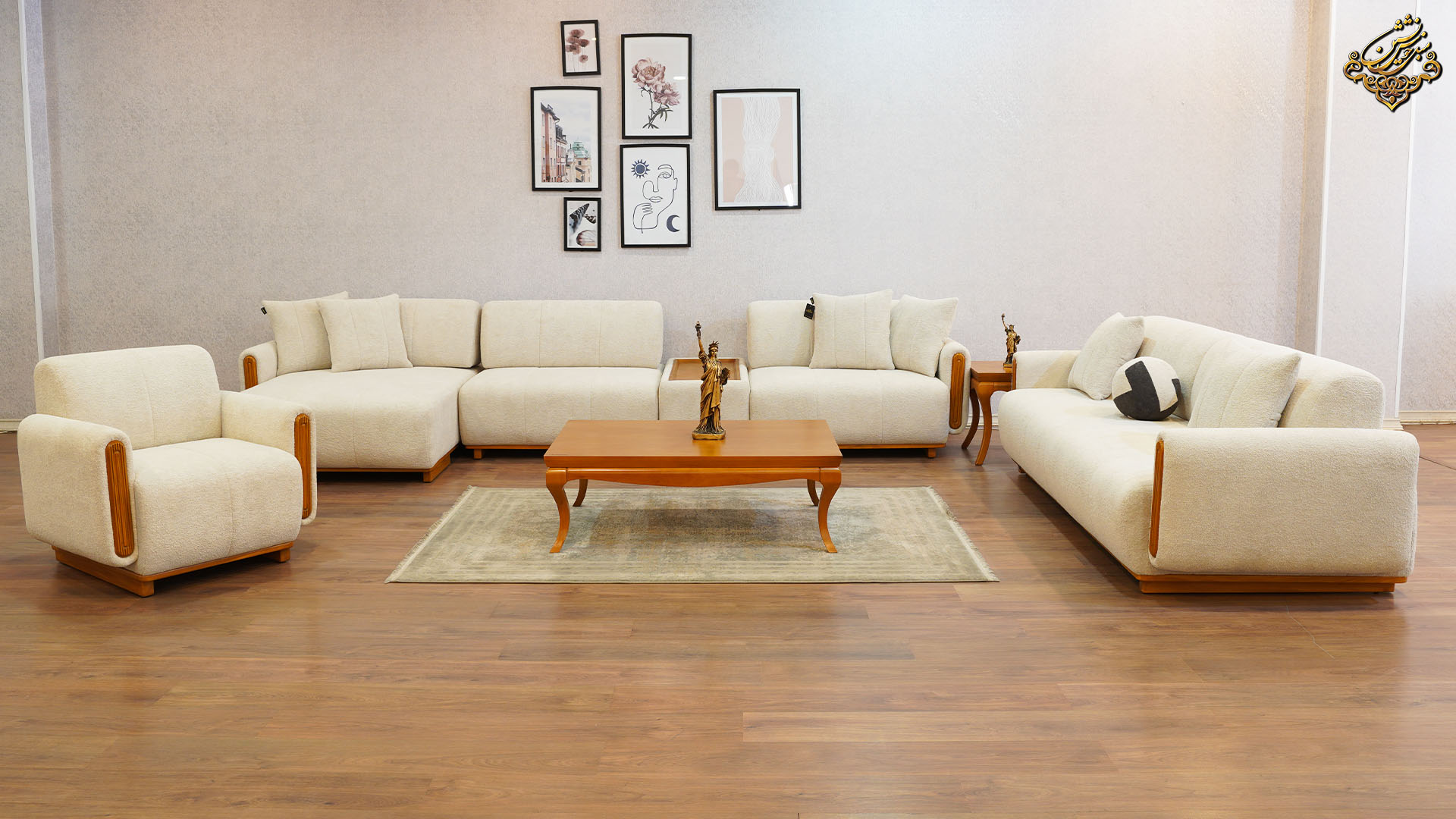 دکوراسیون خانه با مبل کرمی