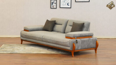 مبل طوسی تیره و روشن