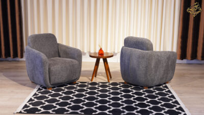 مبل راحتی با چوب راش