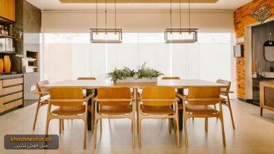 میز ناهار خوری مدرن