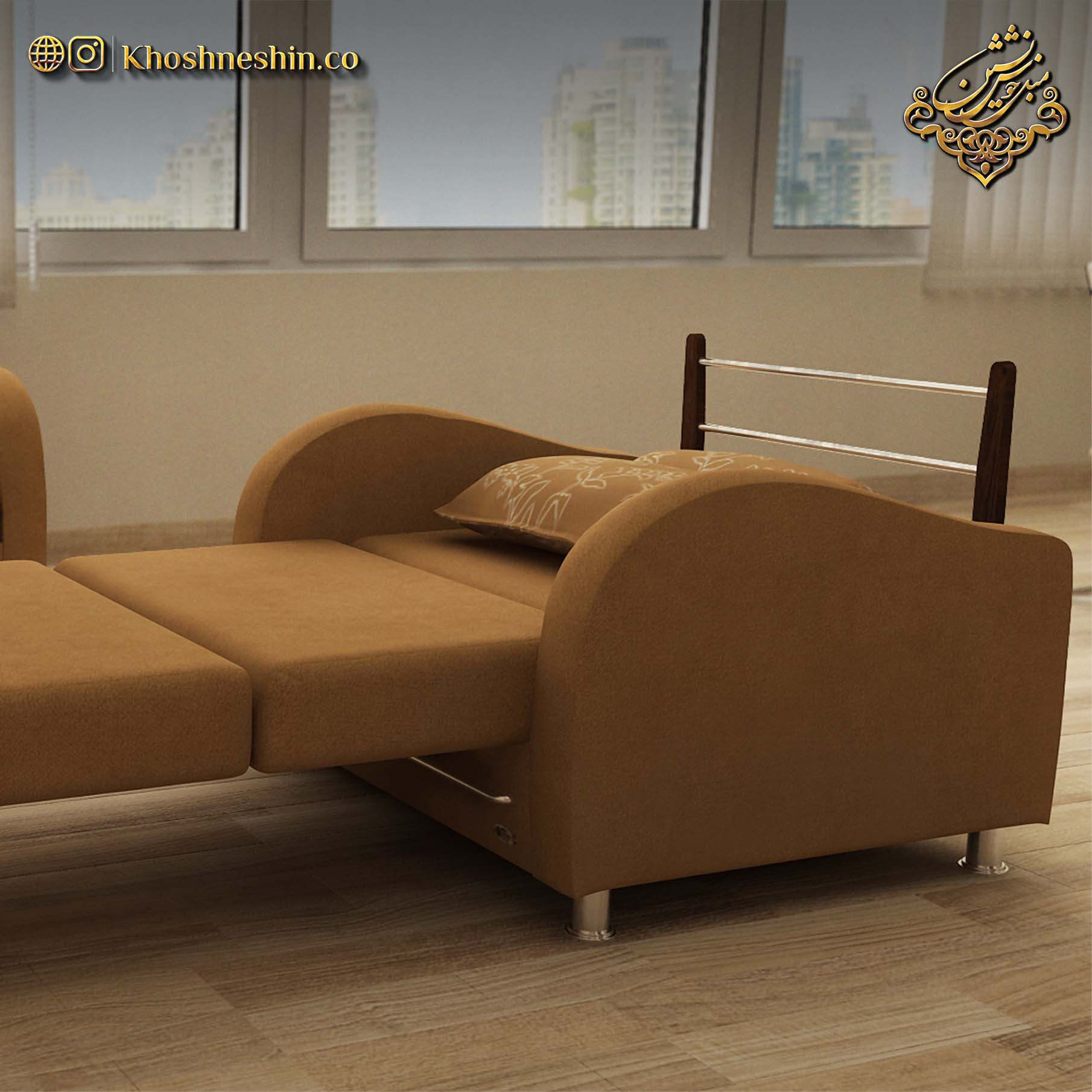 مبل راحتی تخت خواب شو