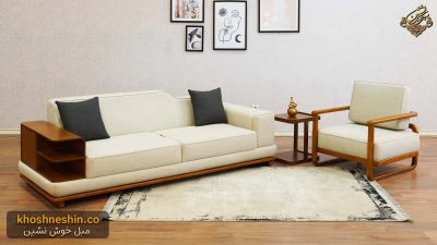 مبل راحتی رنگ روشن