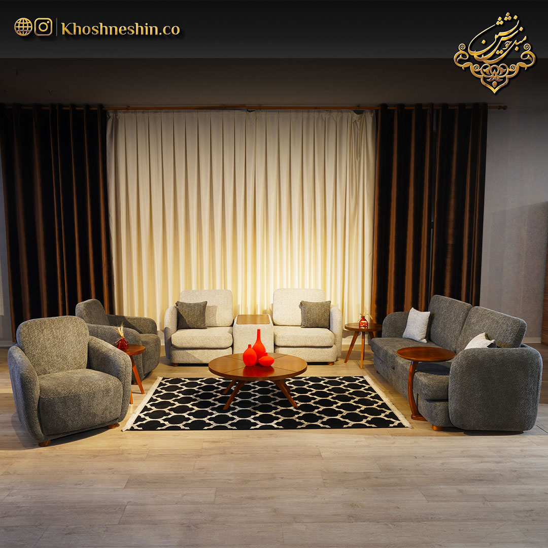 مبل راحتی رنگ طوسی