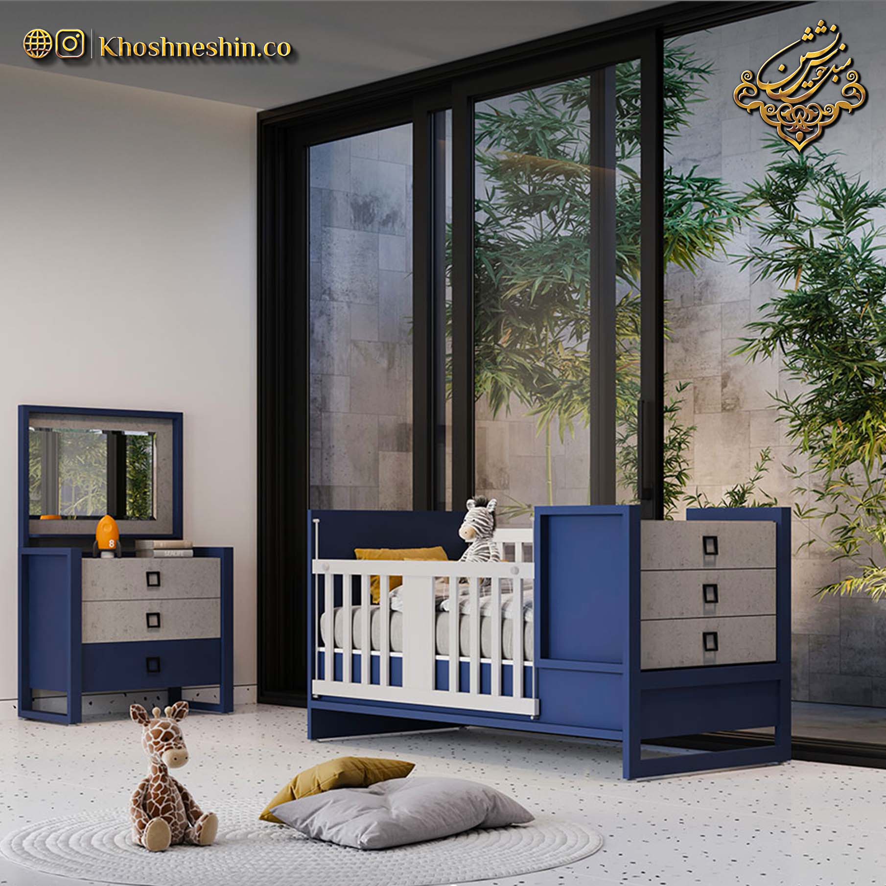 تخت برای نوزاد