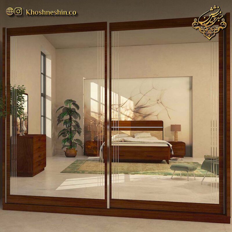 کمد لباس آینه دار لاکچری