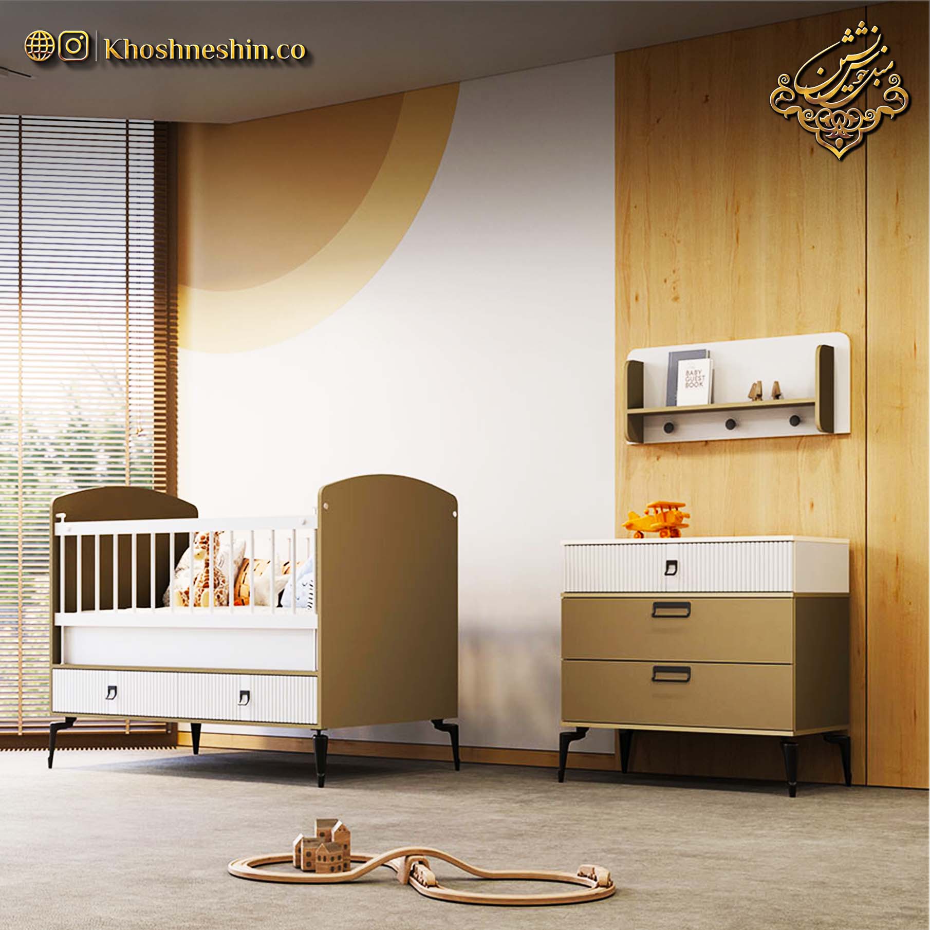 تخت برای نوزاد