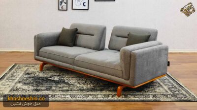 مبل راحتی رنگ طوسی