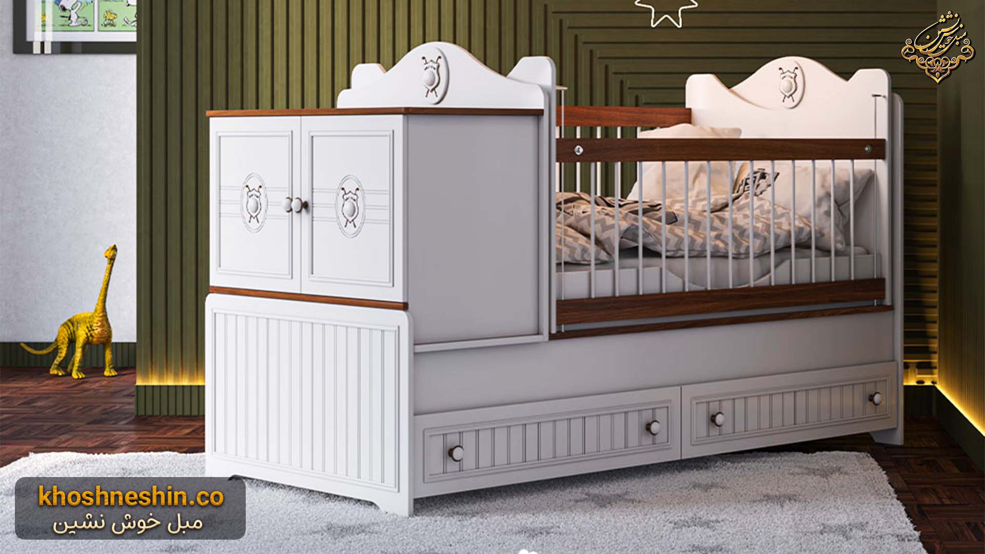 تخت برای نوزاد