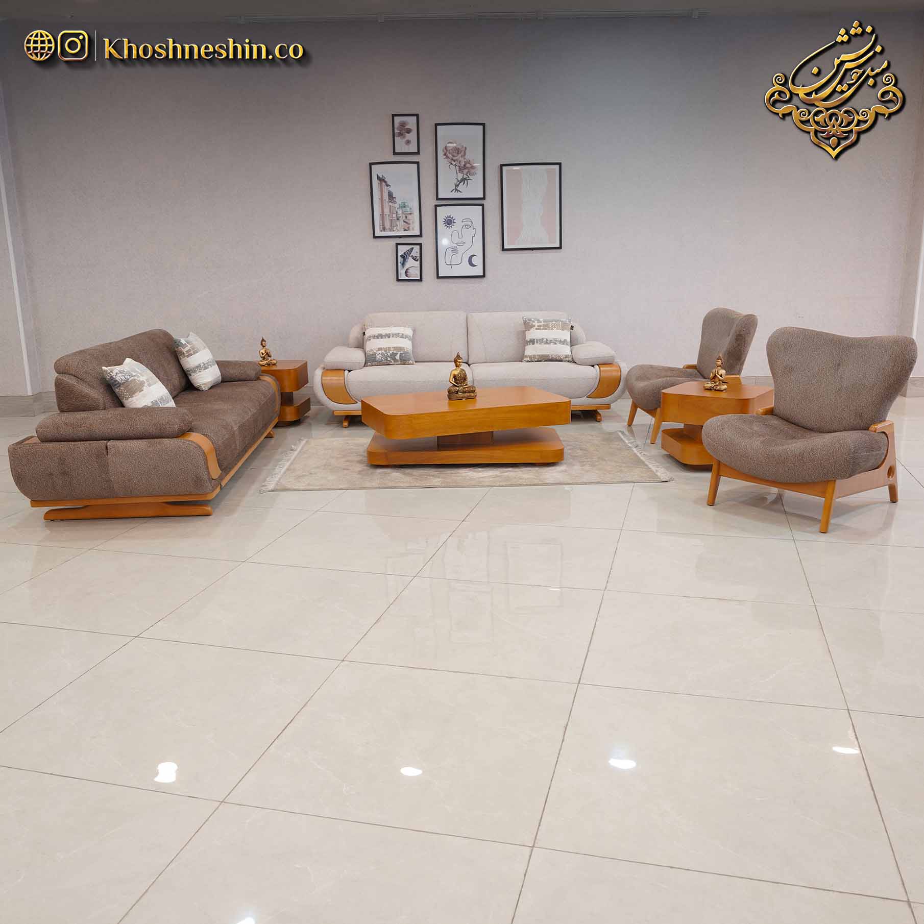 مبل راحتی جهیزیه کرمی