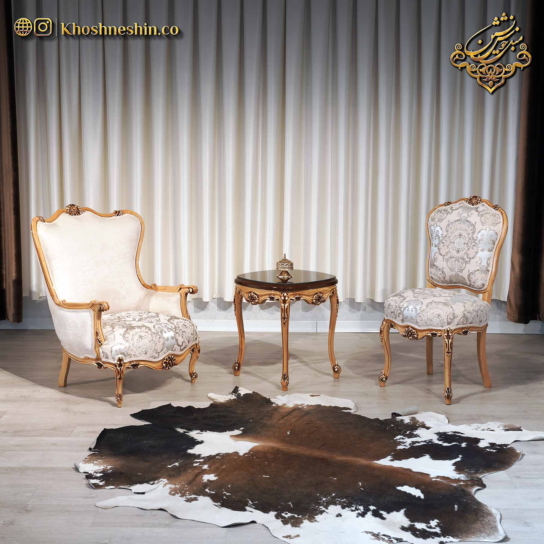 مبل کلاسیک مدل پایه کوتاه ایتالیایی مبل کلاسیک مدل پایه کوتاه ایتالیایی