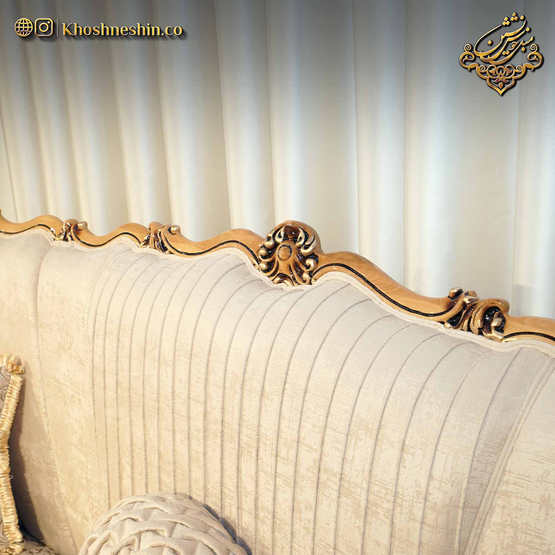 مبل کلاسیک مدل پایه کوتاه ایتالیایی مبل کلاسیک مدل پایه کوتاه ایتالیایی