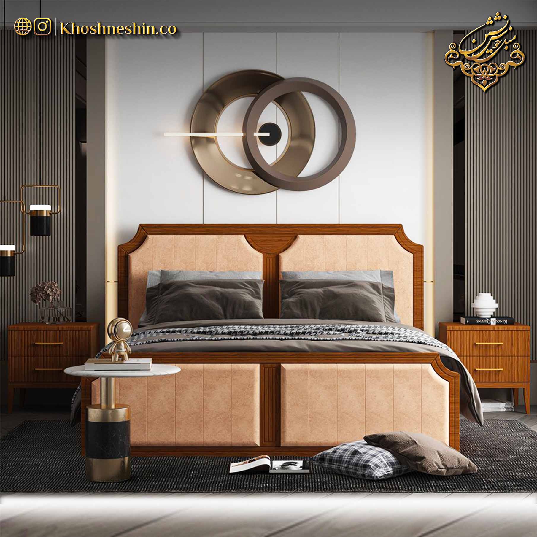 جهیزیه اتاق خواب عروس شیک