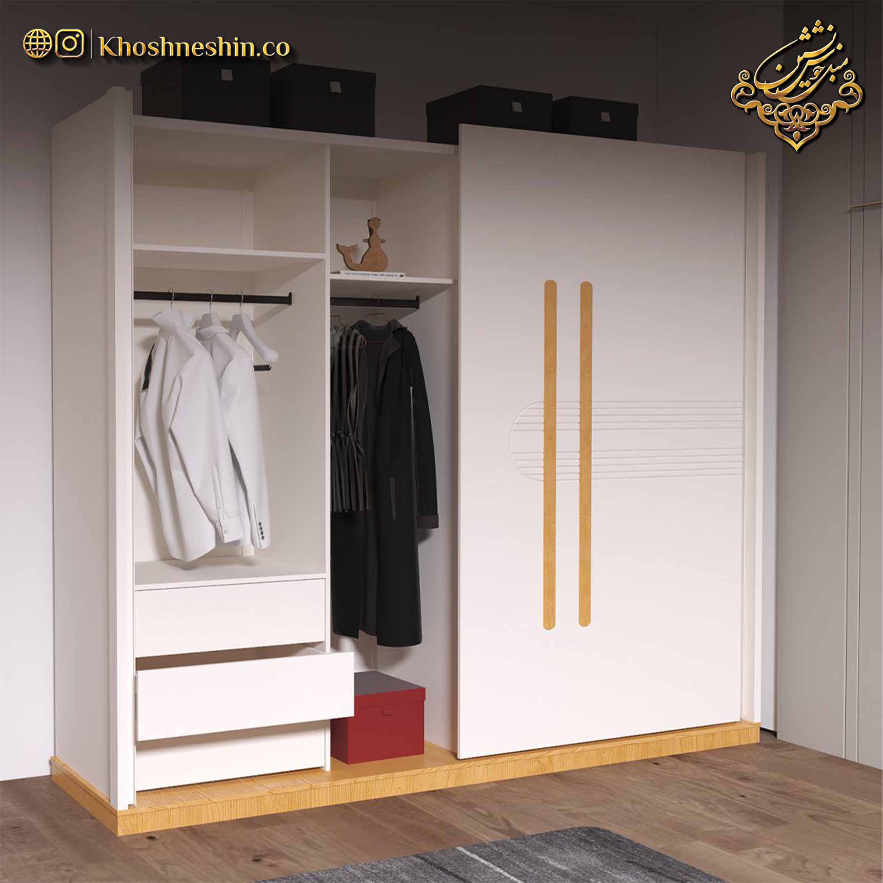 کمد لباس عروس جدید