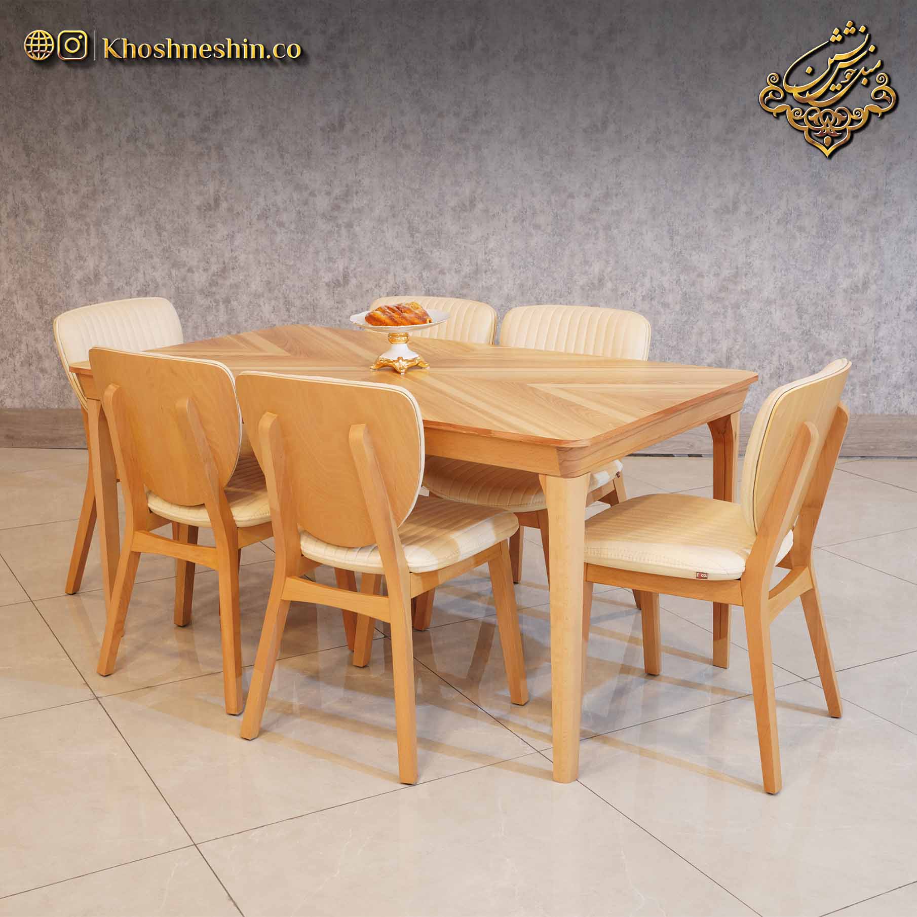 میز ناهار خوری چوبی جدید