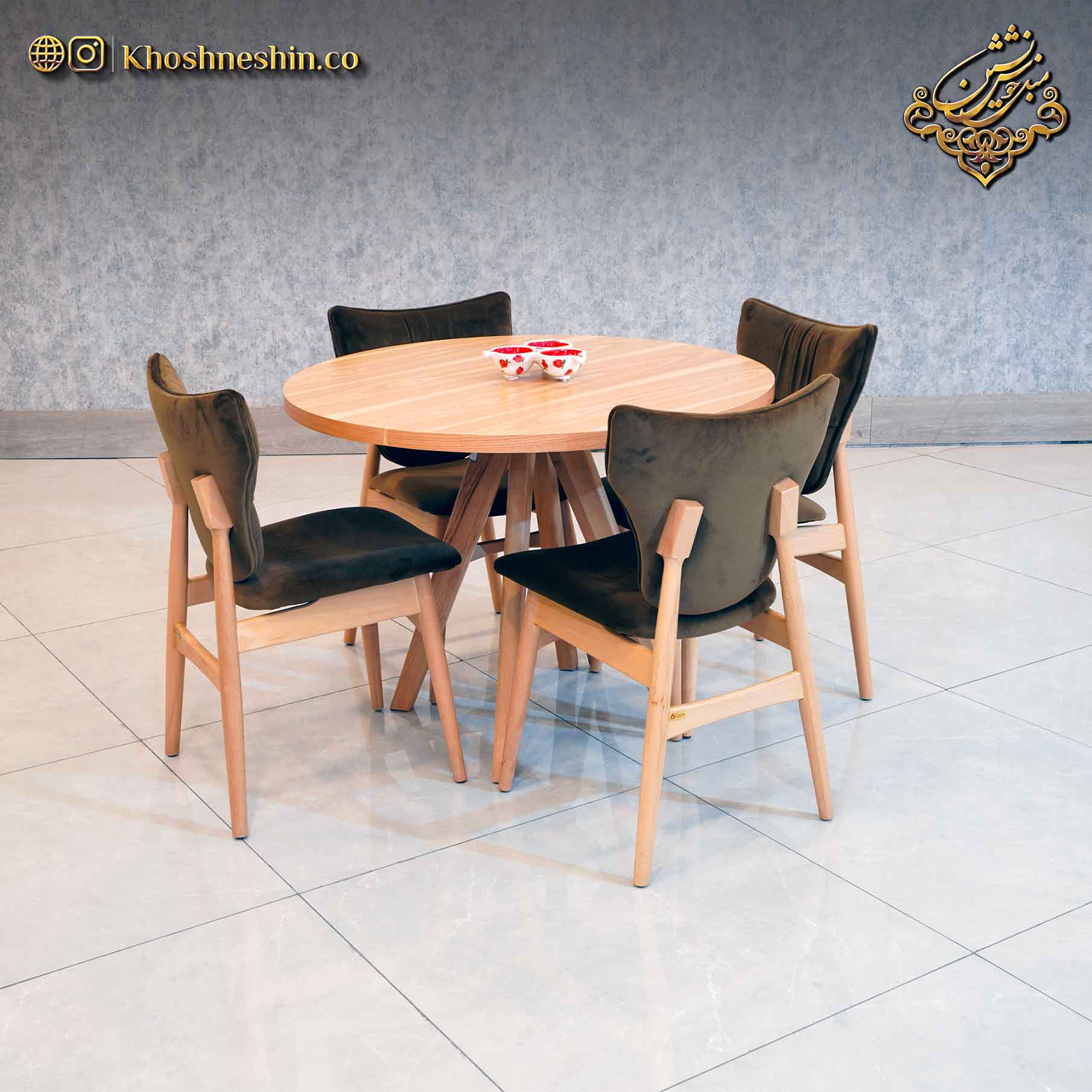 میز ناهار خوری چوبی جدید