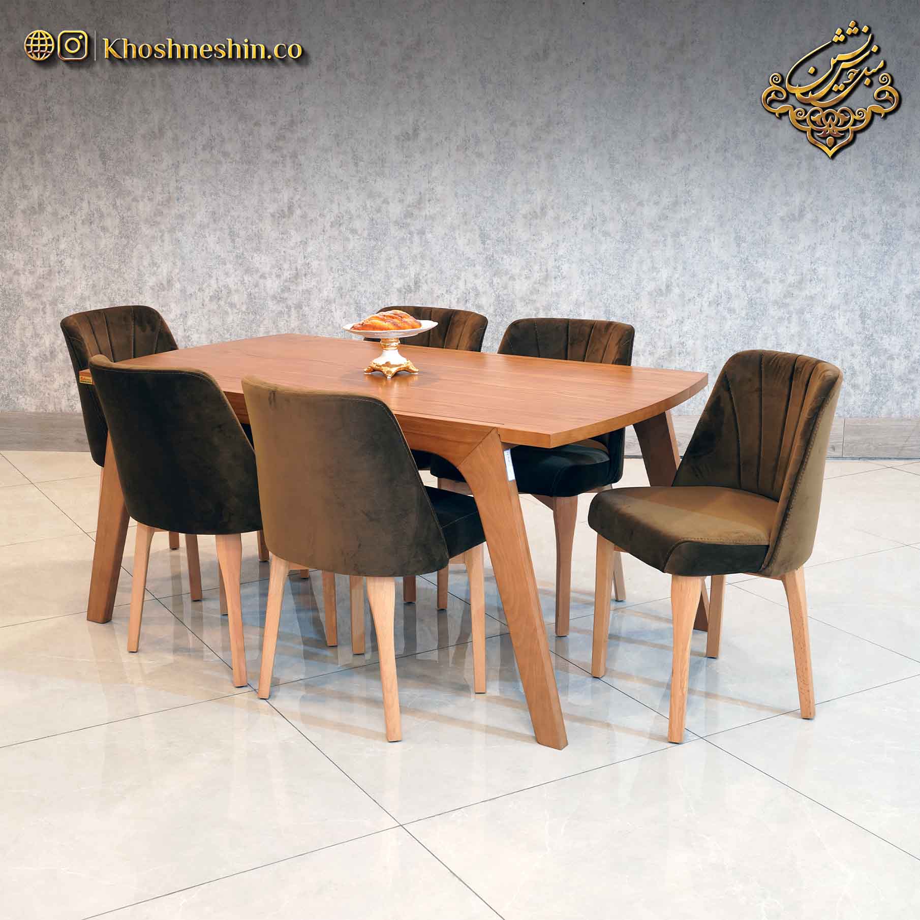 میز ناهار خوری چوبی جدید