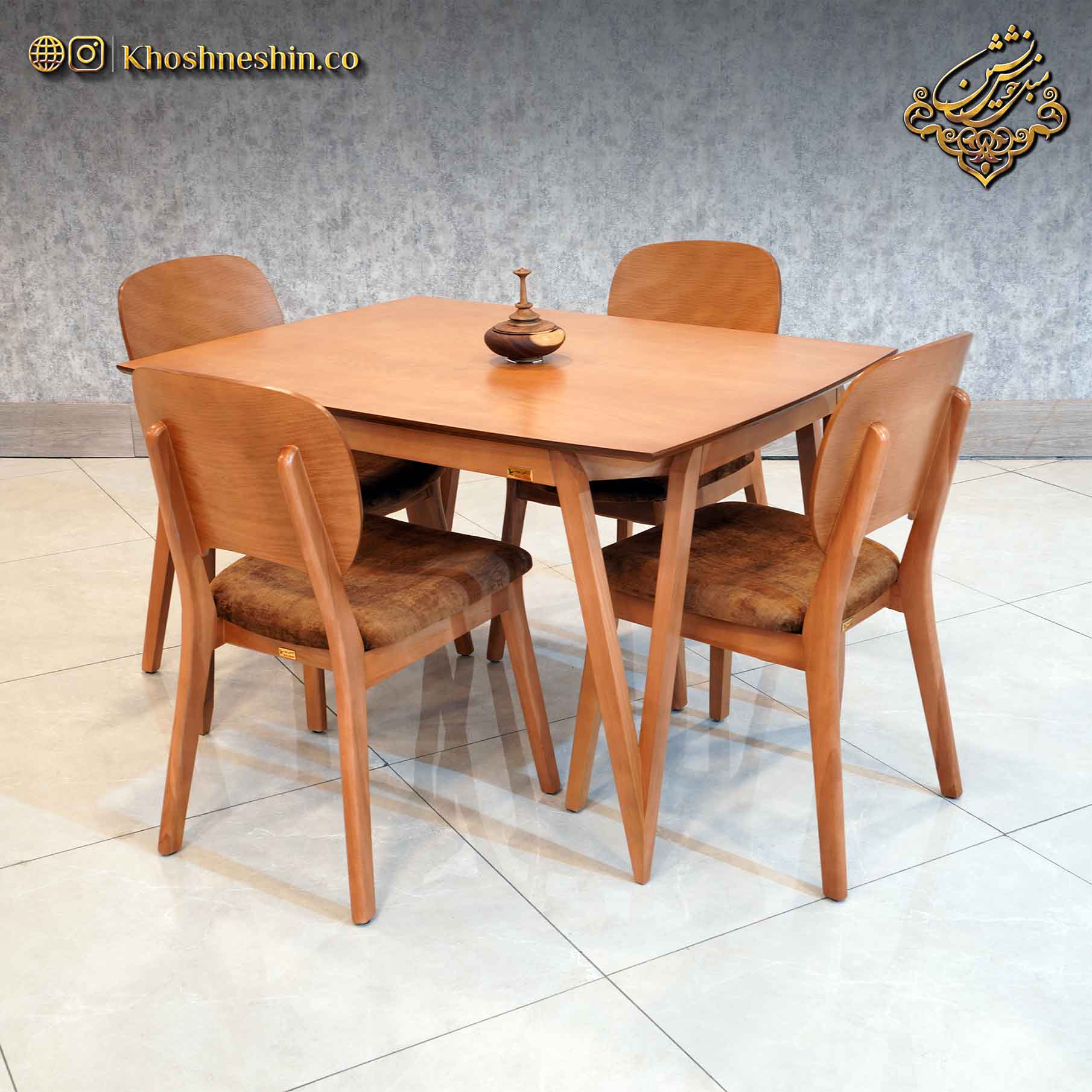 میز ناهار خوری چوبی جدید