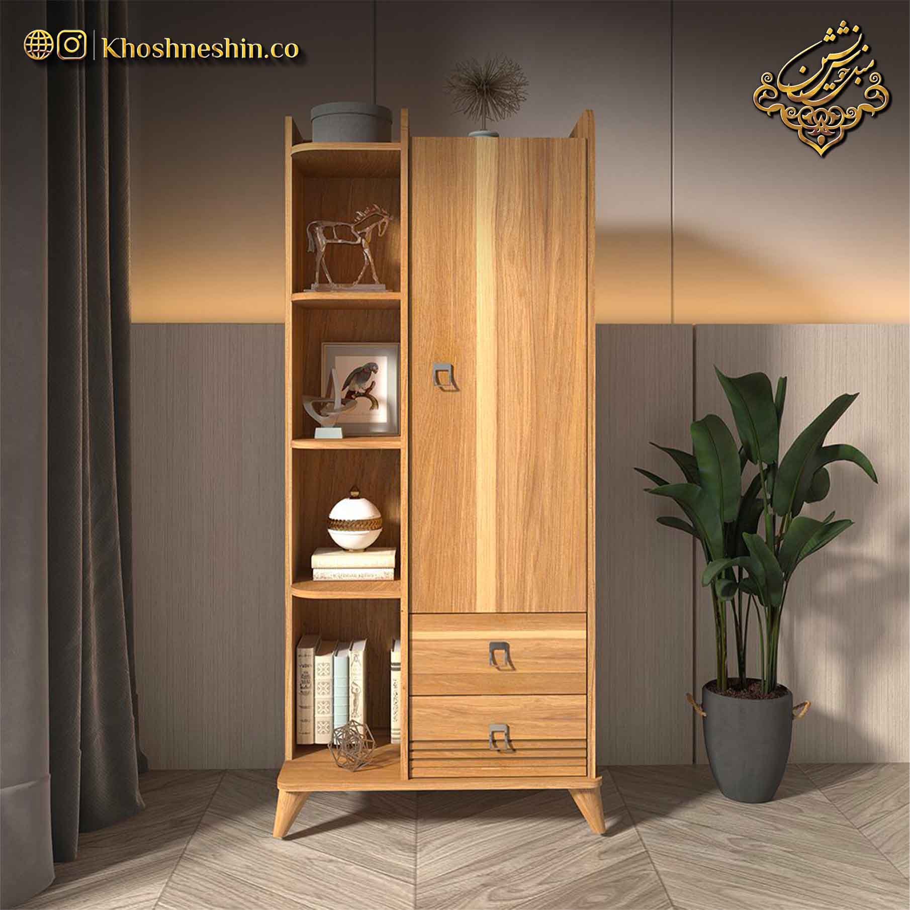 چند مدل کتابخانه خانگی