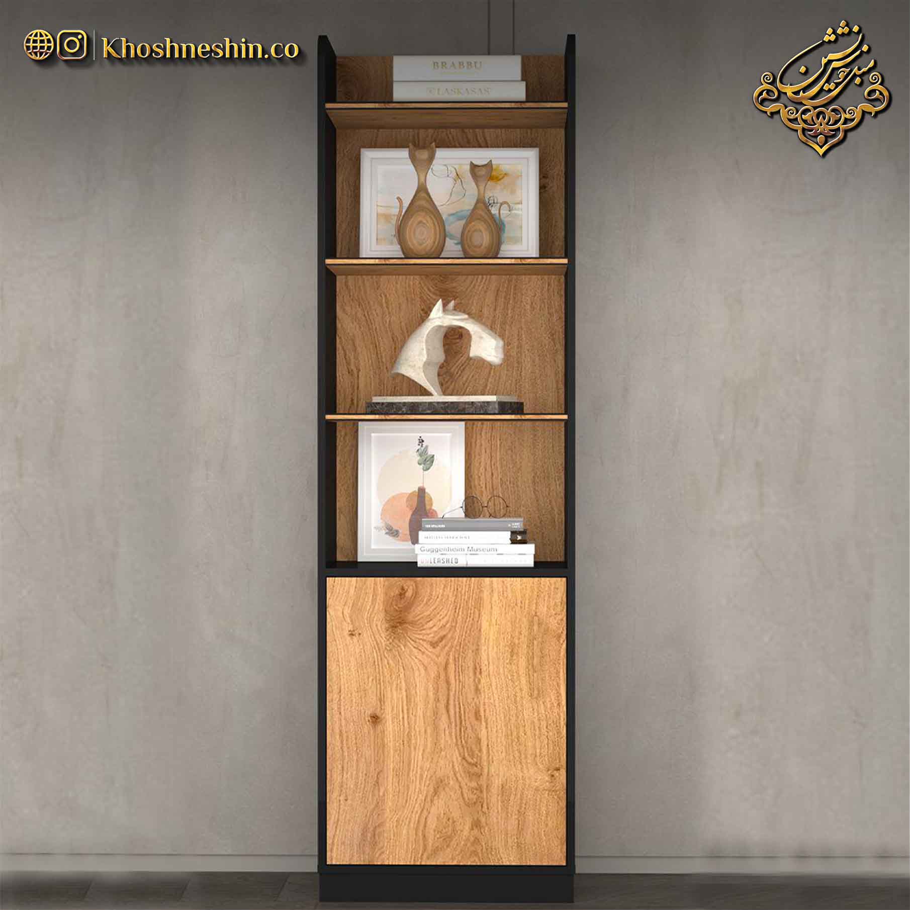 چند مدل کتابخانه خانگی