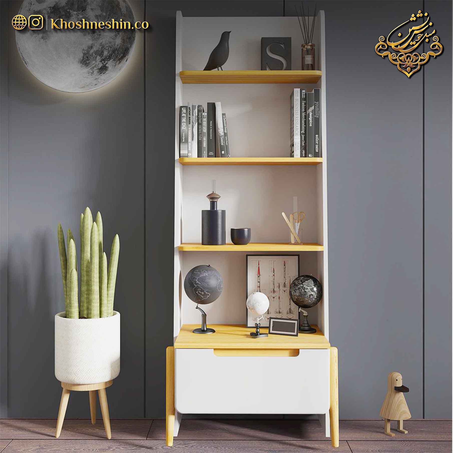 چند مدل کتابخانه خانگی