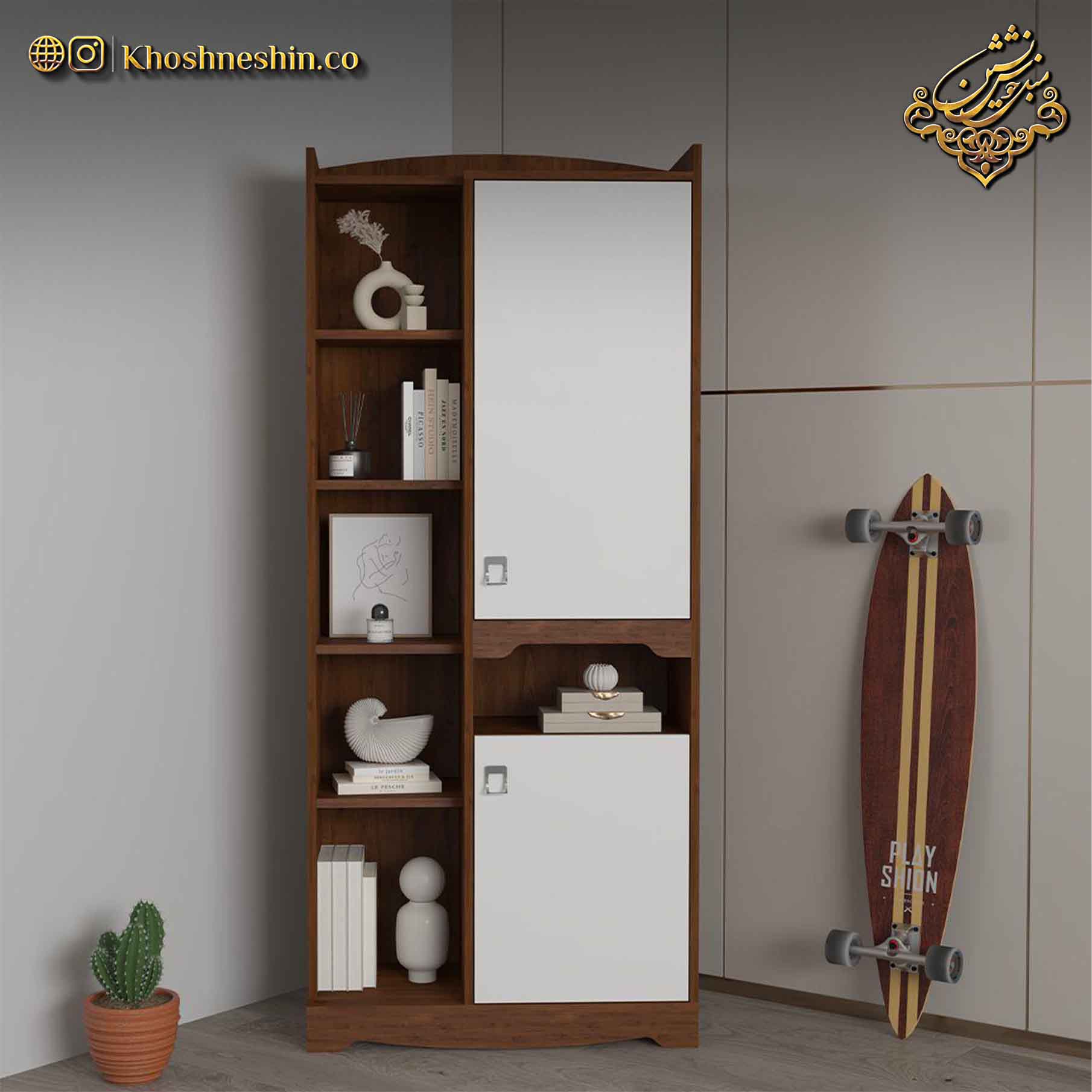 چند مدل کتابخانه خانگی