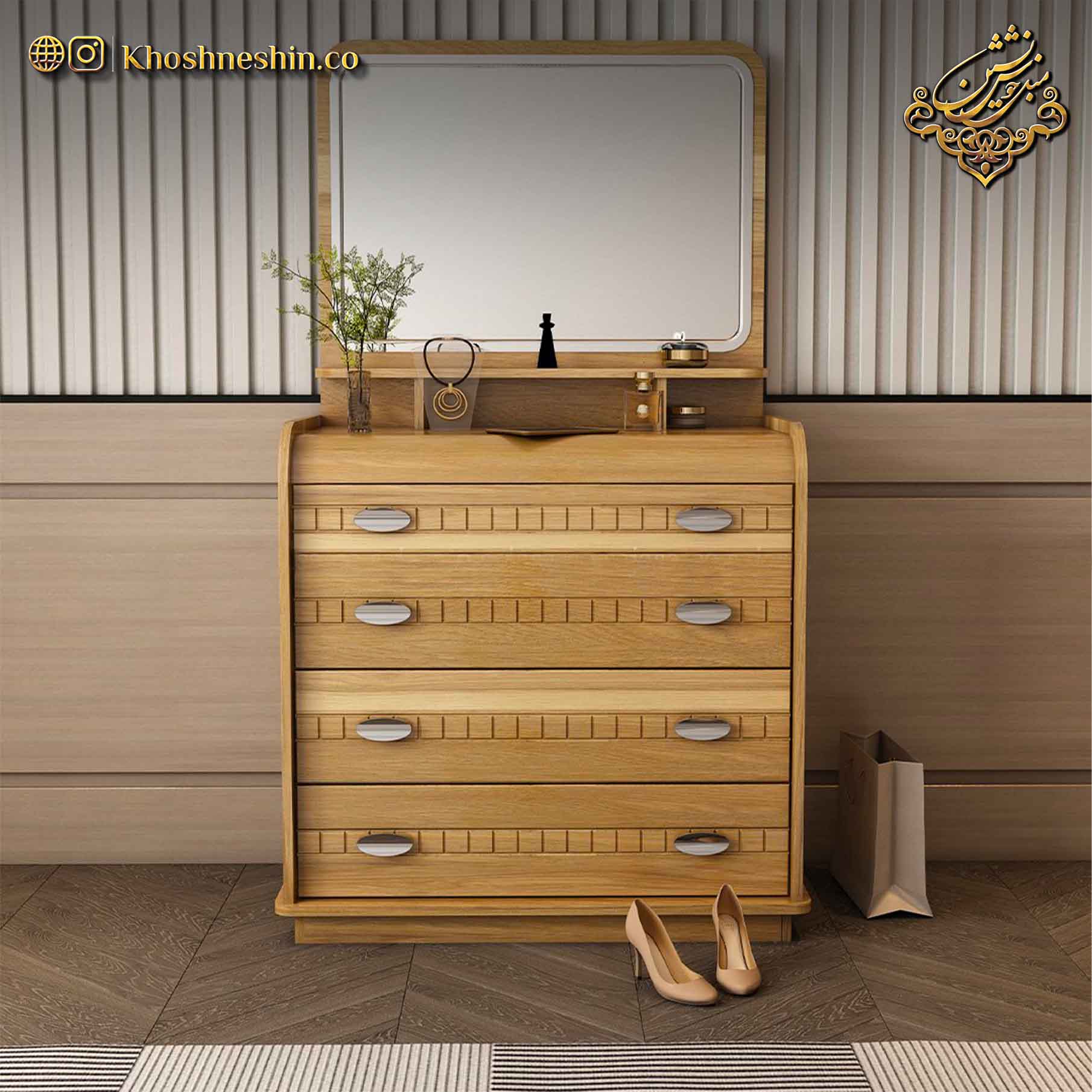 میز آرایش مدل جدید چوبی