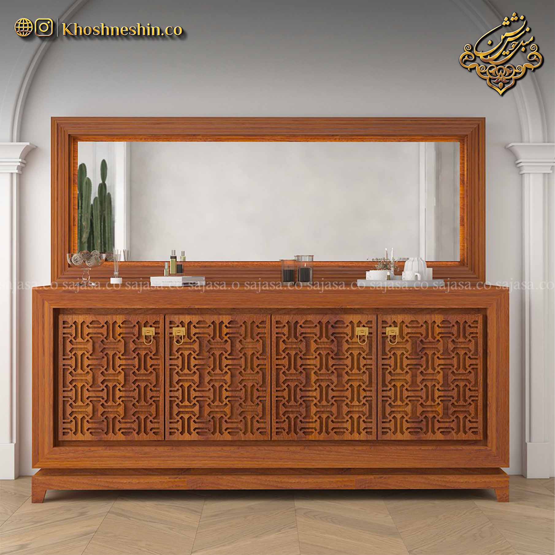 چیدمان میز کنسول