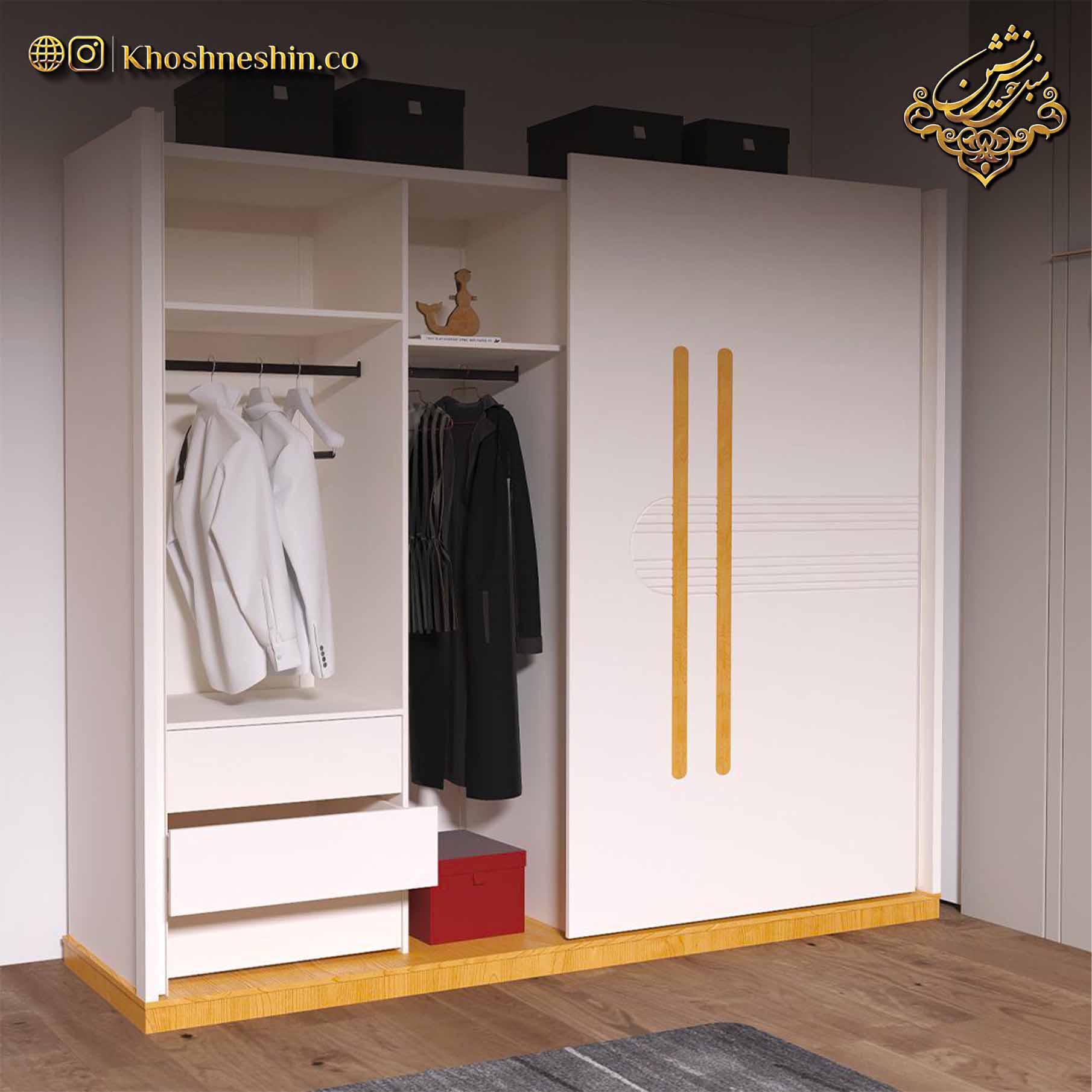 کمد لباس جدید دخترانه