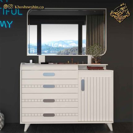 میز آرایش مانلیا سفید