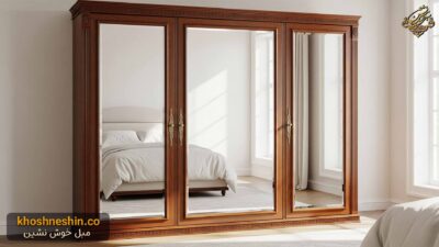 کمد لباس آینه دار جدید