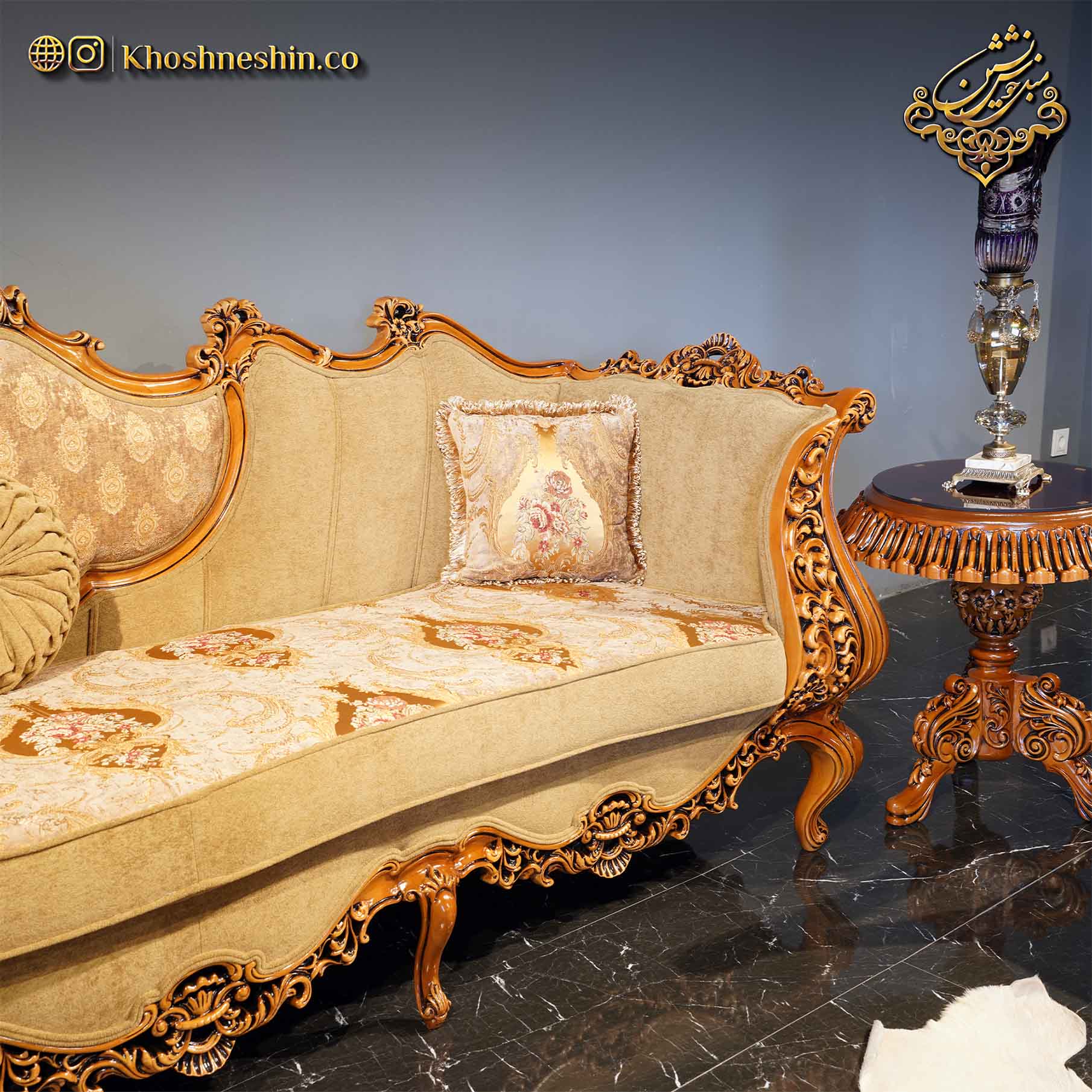 مبل سلطنتی مدل آتوسا مبل سلطنتی مدل آتوسا