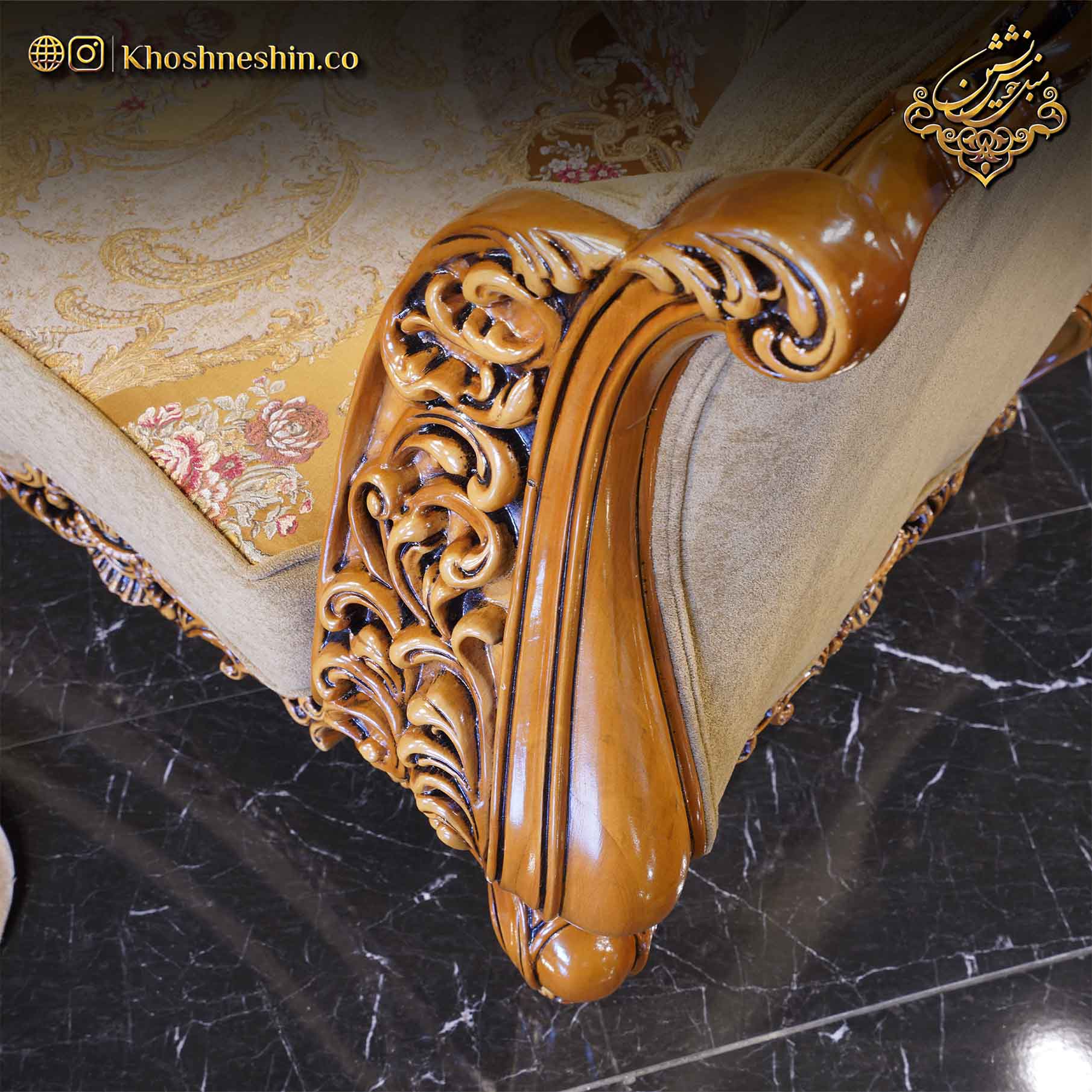 مبل سلطنتی مدل آتوسا مبل سلطنتی مدل آتوسا