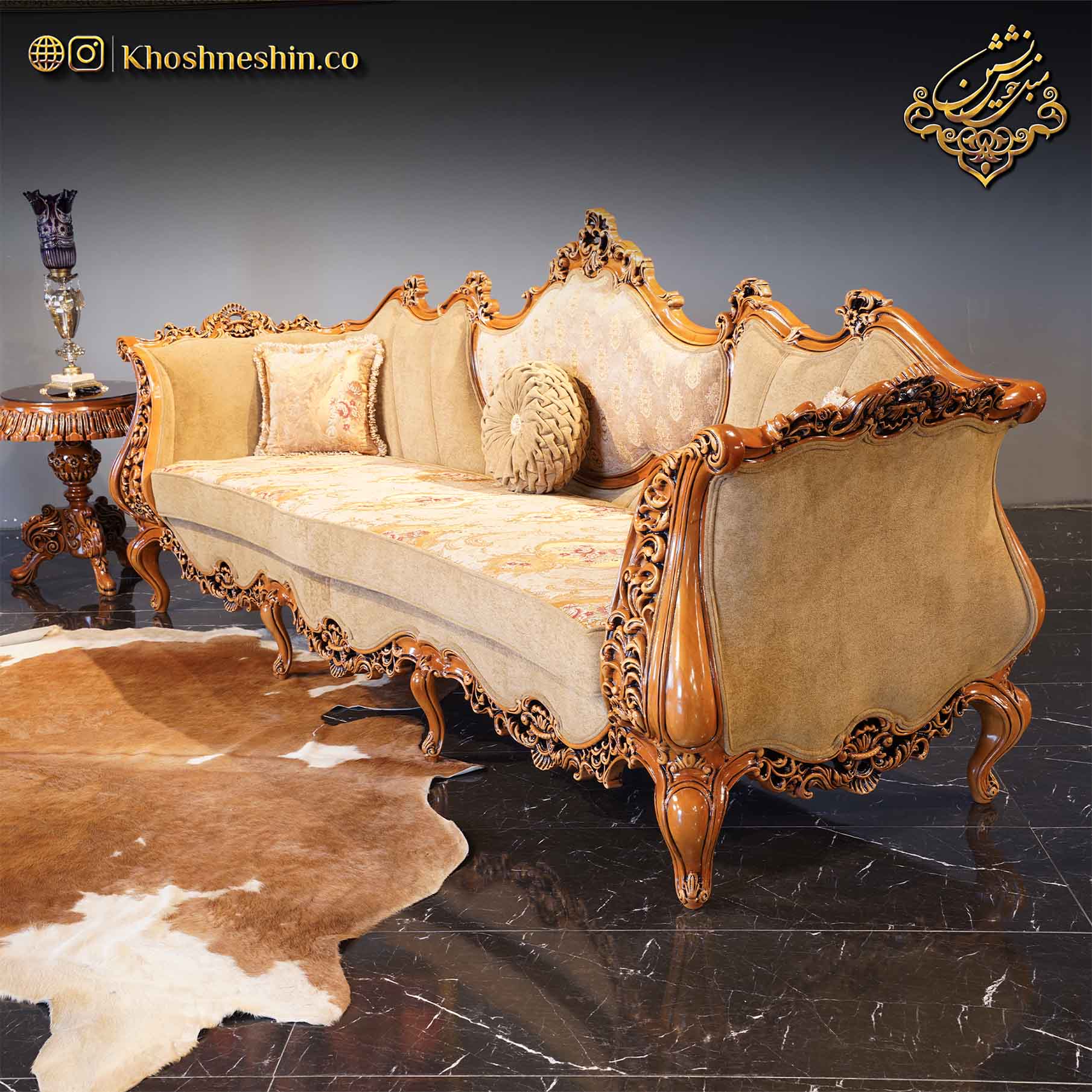 مبل سلطنتی مدل آتوسا مبل سلطنتی مدل آتوسا