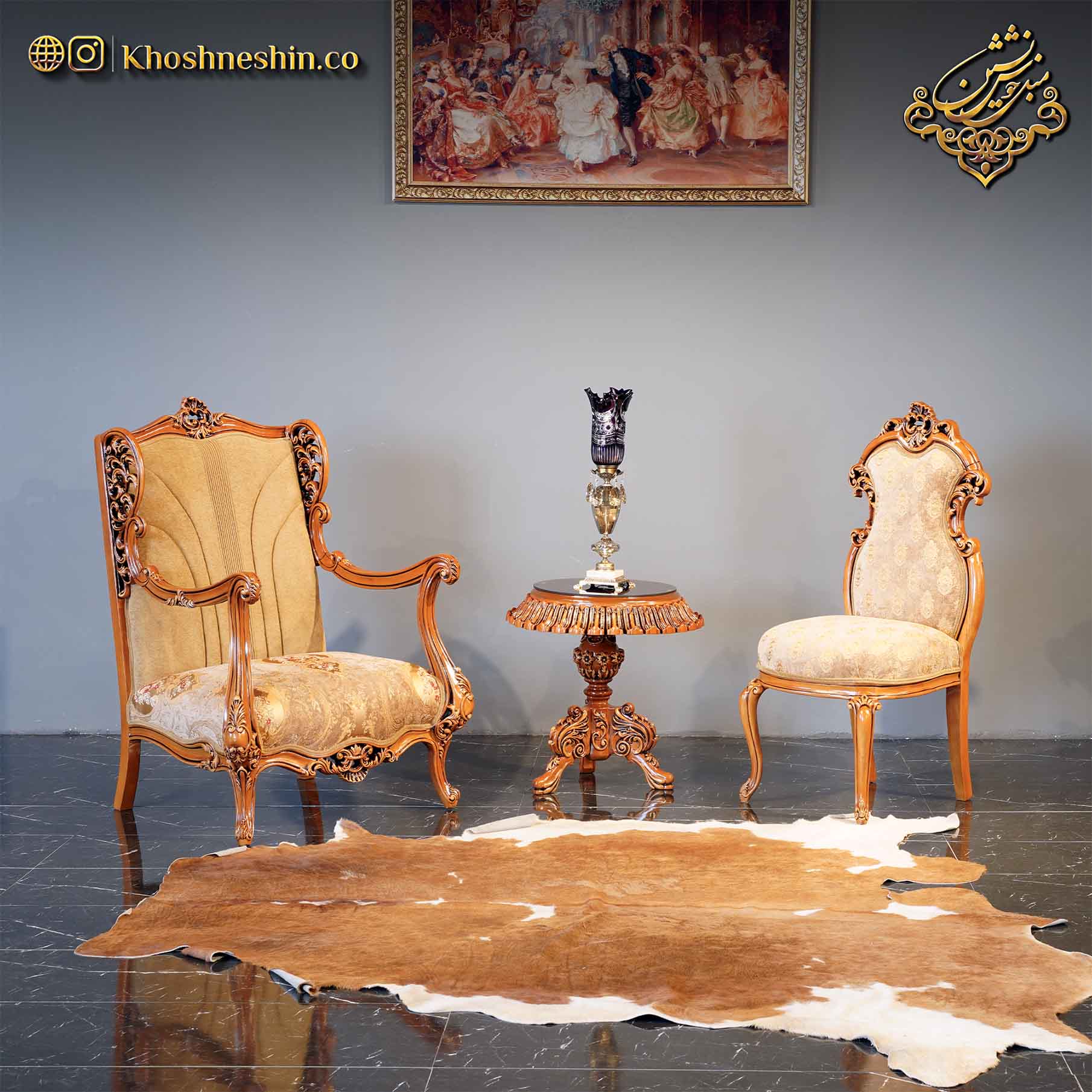 مبل سلطنتی مدل آتوسا مبل سلطنتی مدل آتوسا